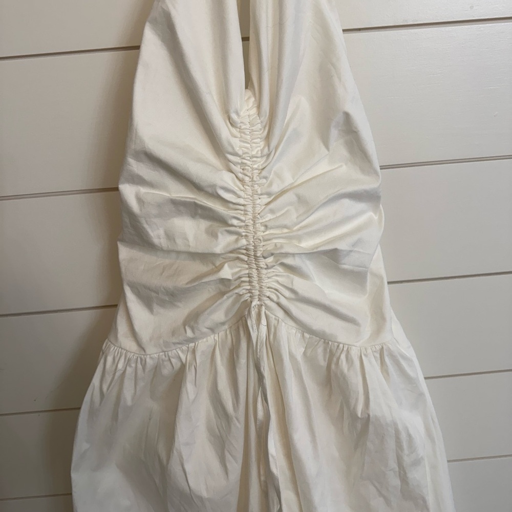 Peppermayo White Backless Halter Maxi Dress - Picture 3 of 7